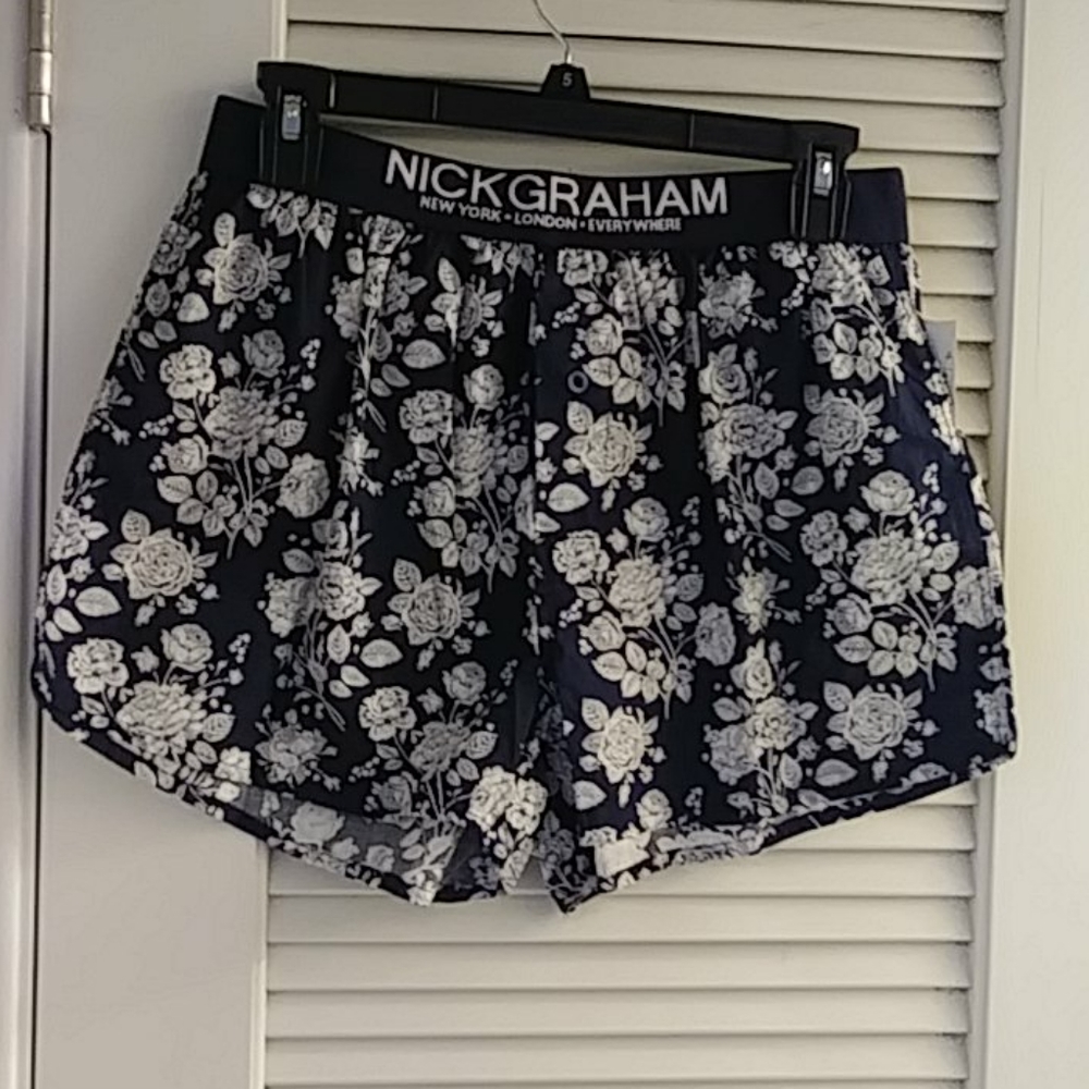 Mens boxer navy blue
